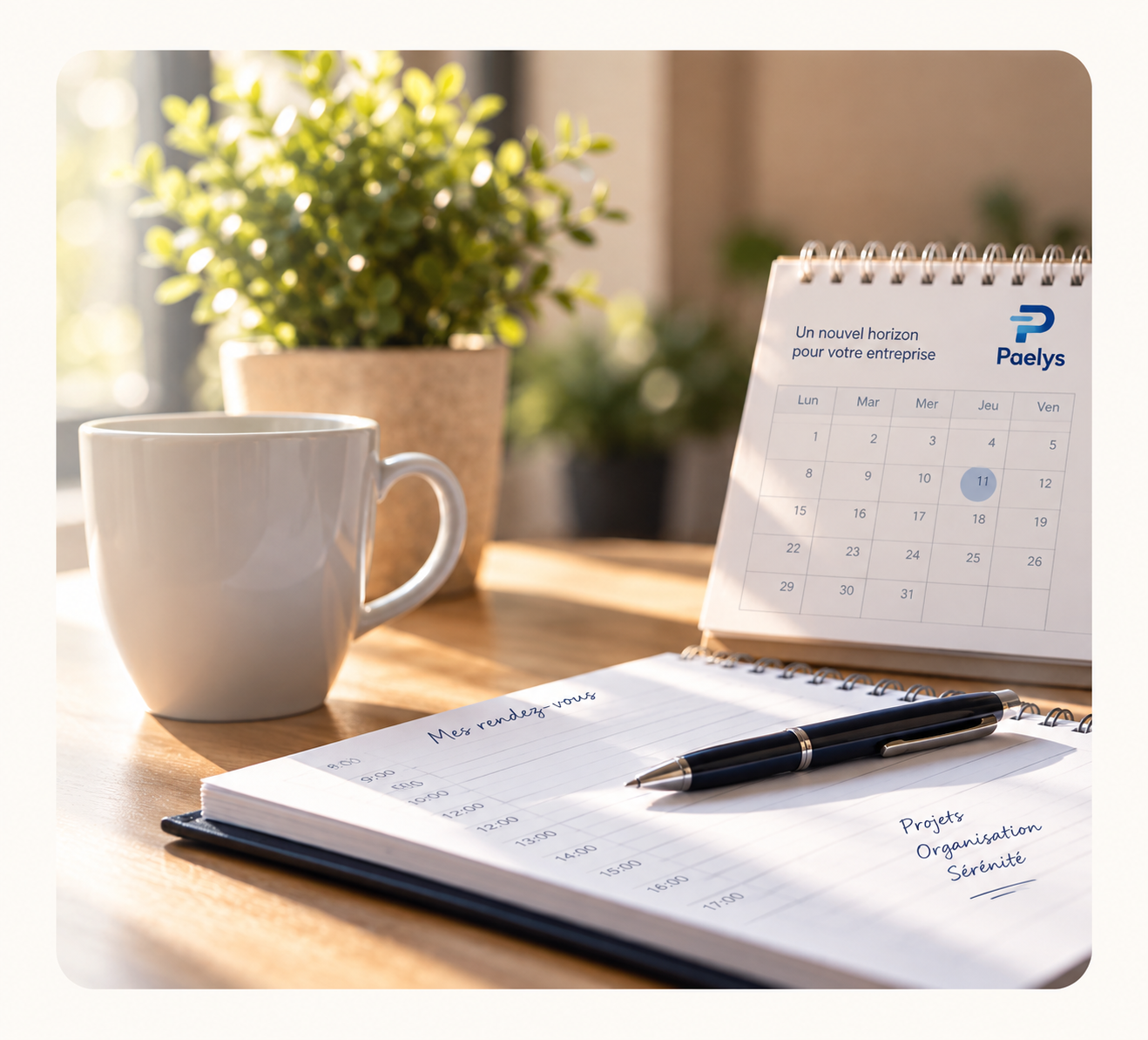 Agenda et prise de rendez-vous Paelys